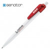 Ручка шариковая Senator Sunny Basic 2725 бело-красный