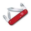 Нож перочинный Victorinox Cadet 0.2600.L1221 84мм 8 фнк с кожаным чехлом алюминиевая рукоять красный