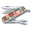Нож перочинный Victorinox Classic "Tropical Juice" 0.6223.L1101 58мм 7 фнк "Сок из тропич. фруктов"