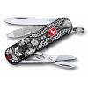 Нож перочинный Victorinox Classic "White Shadow" 0.6223.L1204 58мм 7 фнк дизайн рукояти "белый тень"