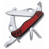 Нож перочинный Victorinox Dual Pro One Hand (0.8371.MWC) 111мм 10функций красный/черный карт.коробка