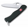 Нож перочинный Victorinox Sentinel One Hand Wavy Edge (0.8413.MW3) 111мм 4функций черный карт.коробка