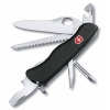 Нож перочинный Victorinox Trailmaster One Hand Wavy Edge (0.8463.MW3) 111мм 12функций черный карт.коробка