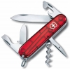 Нож перочинный Victorinox Spartan (1.3603.T) 91мм 12функций красный полупрозрачный карт.коробка