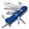 Нож перочинный Victorinox Skipper (0.9093.2W) 111мм 17функций синий карт.коробка