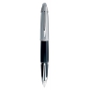 Перьевая ручка Waterman Edson Diamond Black перо золото 18Ct F  (S0756470)