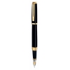 Ручка перьевая Waterman Exception Ideal (S0636790) Black GT M перо золото 18K подар.кор.