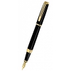 Ручка перьевая Waterman Exception Slim (S0636940) Black GT (M) перо золото 18K