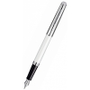Ручка перьевая Waterman Hemisphere Deluxe (S0921250) White CT F перо сталь нержавеющая подар.кор.