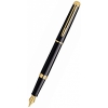 Ручка перьевая Waterman Hemisphere (S0920610) Mars Black GT F перо сталь нержавеющая/позолота 23К подар.кор.