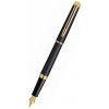 Ручка перьевая Waterman Hemisphere (S0920710) Matte Black GT F перо сталь нержавеющая/позолота 23К подар.кор.