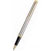 Ручка роллер Waterman Hemisphere (S0920350) Steel GT F черные чернила подар.кор.
