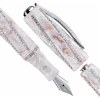 Ручка перьевая Visconti Divina Royale Rose корпус роз смола вст крист Свар перо M 14кт (Vs-373-98M) (37398M)