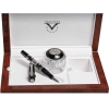 Ручка перьевая Visconti Venetia корпус черн смола серебр 925пр перо паллад 23кт (Vs-228-02) (22802)