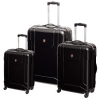 Набор чемоданов Ellehammer Reykjavik Spinner H-103285 черный "L" 96 л., "M" 64 л., "S" 36 л., поликарбонат (00103285)