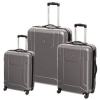 Набор чемоданов Ellehammer Reykjavik Spinner H-103286 серебристый "L" 96 л., "M" 64 л., "S" 36 л., поликарбонат (00103286)