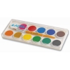 Краски акварельные Adel Colour 229-0921-000 сухие 12цв. 24мм кисть пл.кор. (мин.кол.12)