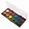 Краски акварельные Adel Colour 229-0932-000 сухие 12цв. 30мм кисть пл.кор.карт.супероб./европод. (мин.кол.6)