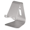 Держатель Hama Stand для телефонов/смартфонов толщиной не более 1см серебристый (H-16399)