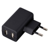 Зарядное устройство Hama H-14135 Dual 2хUSB 3.1 A 5В/3100 мА черный