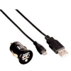 Автомобильное зар./устр. Hama 1A кабель microUSB черный (00104821)