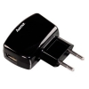 Зарядное устройство Hama 230В/4.2A для USB устройств LEDиндикатор черный (H-115909) (00115909)
