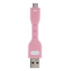 Переходник Bone для мобильного телефона (microUSB) pink (AP09041-P)