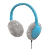 Гарнитура Hama H-109238 Earmuff для моб.тел  утепл."вязаные"наушники 3.5 мм Jack кабель 1.2 м голуб (00109238) (мин.кол.10)