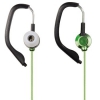 Гарнитура Hama H-109280 Fun+ заушины 3 пары накладок (S M L) 3.5 мм Jack супербасы  зеленый/черный  (00109280)