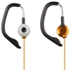 Гарнитура Hama H-109283 Fun+ заушины 3 пары накладок (S M L) 3.5 мм Jack супербасы  оранжевый/черн  (00109283)