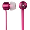 Гарнитура Hama iMetal вкладыши (3 пары накладок S/M/L) 3.5mmJack плоский кабель розовый (H-115982) (00115982)