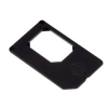 Переходник Hama H-106624 Nano/SIM для подкл. карты nano SIM к разъему SIM  черн (00106624)