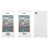 Чехол Bone Phone Bubble 4S белый силикон противоударный для iPhone 4S (PH11011-W)