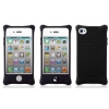 Чехол Bone Phone Bubble 4S черный силикон противоударный для iPhone 4S (PH11011-BK)