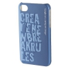 Чехол для телефона Aha Croom 3D H-103455 blue для Apple iPhone 4/4S пластик (00103455)