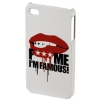 Чехол для телефона FMIF Lip H-108592 white для Apple iPhone 4/4S