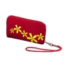 Чехол для мобильного телефона Hama Zipper Bag красный/желтый велюр (6.0х1.3х10.5см) (H-106526) (00106526)