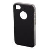 Чехол для iPhone 4/4S Hama Hybrid черный/серебристый (H-118727) (00118727)