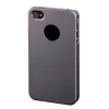 Чехол для iPhone 4/4S Hama Rubber серый прорезиненный пластик (H-107198)