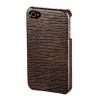 Чехол для iPhone 4/4S Hama Snake коричневый пластик (H-107150)