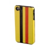 Чехол для iPhone 4/4S Hama Stripe желтый/черный/красный пластик (H-107116)