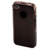 Футляр Hama H-107134 TPU для Apple iPhone 4/4S пластик черный  (00107134)