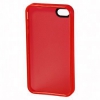 Футляр Hama H-108557 TPU для Apple iPhone 4/4S силикон красный  (00108557)