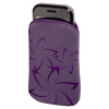 Чехол для мобильного телефона Hama Velvet Pouch Flower фиолетовый велюр (6.5х12.5х1.8см) (H-107346) (00107346)