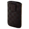 Чехол для мобильного телефона Hama Velvet Pouch Karo коричневый велюр (71x1x139см) (H-87743)