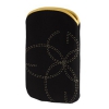 Чехол для мобильного телефона Hama Velvet Pouch Print черный велюр (12.8х7.0х1.8см) (H-106776) (00106776)
