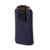 Чехол для мобильного телефона Hama Velvet Pouch синий велюр (11.5х6.5х1.8см) (H-91668) (00091668)