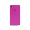 Чехол iLuv для iPhone4S Overlay pink полупрозрачный мягкий плаcтик (iCC743PNK)