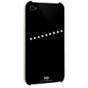 Чехол White Diamonds для iPhone4/4S Sash Black пластик Swarovski (WD-1110SAS6)
