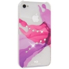 Чехол White Diamonds для iPhone5 Liquids Pink пластик Swarovski (WD-1210LIQ41)